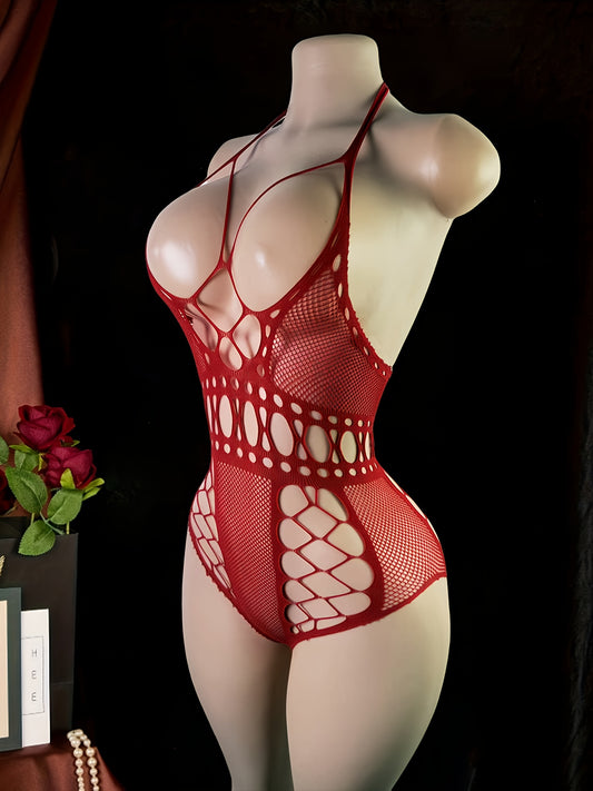 بدلة مثيرة بقطع شفاف