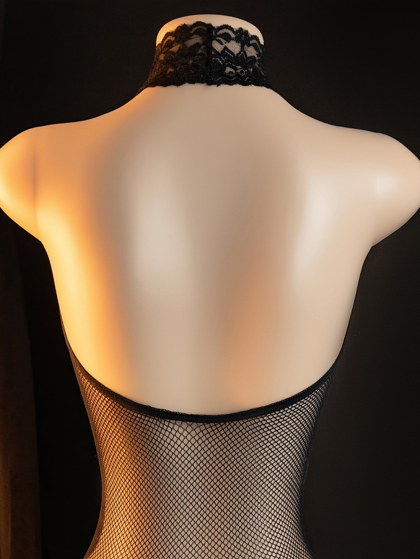 جمبسوت مش mesh شفاف مع صدر مفتوح