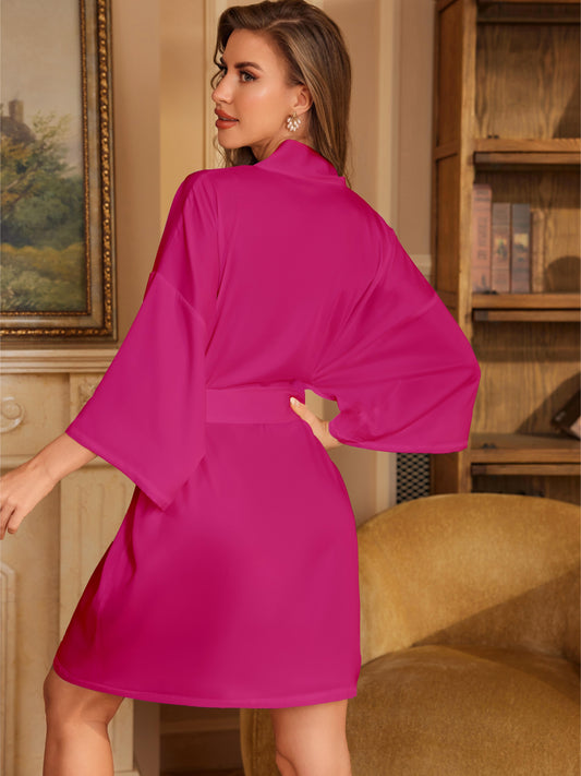 روب نسائي ساتان أنيق