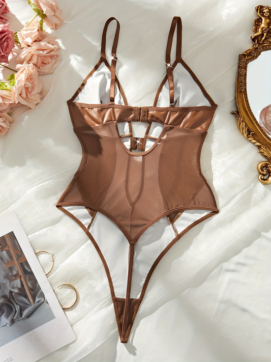 بادي نسائي هالوين باللون الكاكي