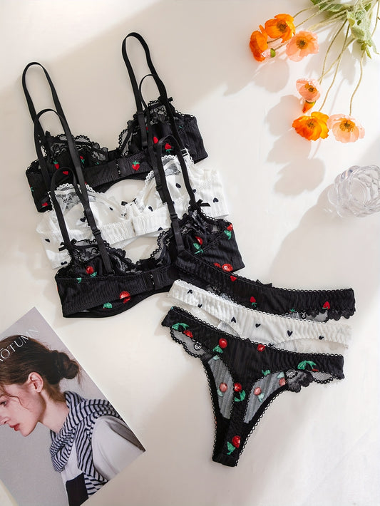 طقم حمالات صدر وشنطة نسائية