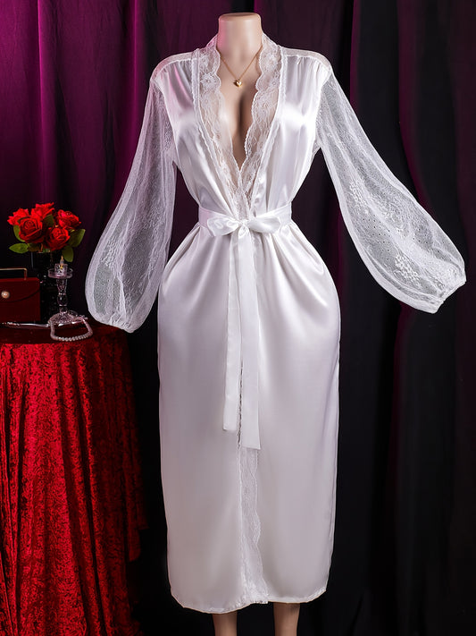 روب دانتيل أنيق