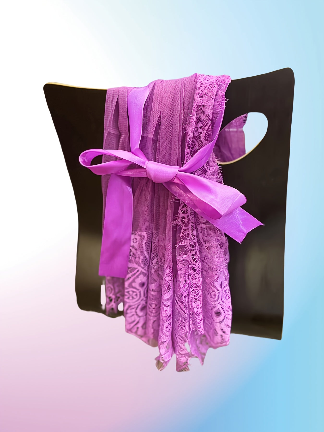 روب نسائي بنفسجي