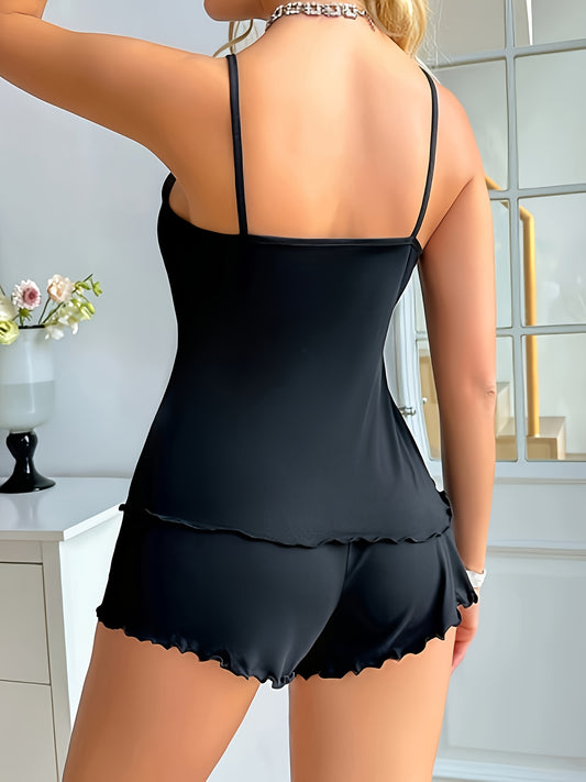 بيجامة نسائية مطبوعة