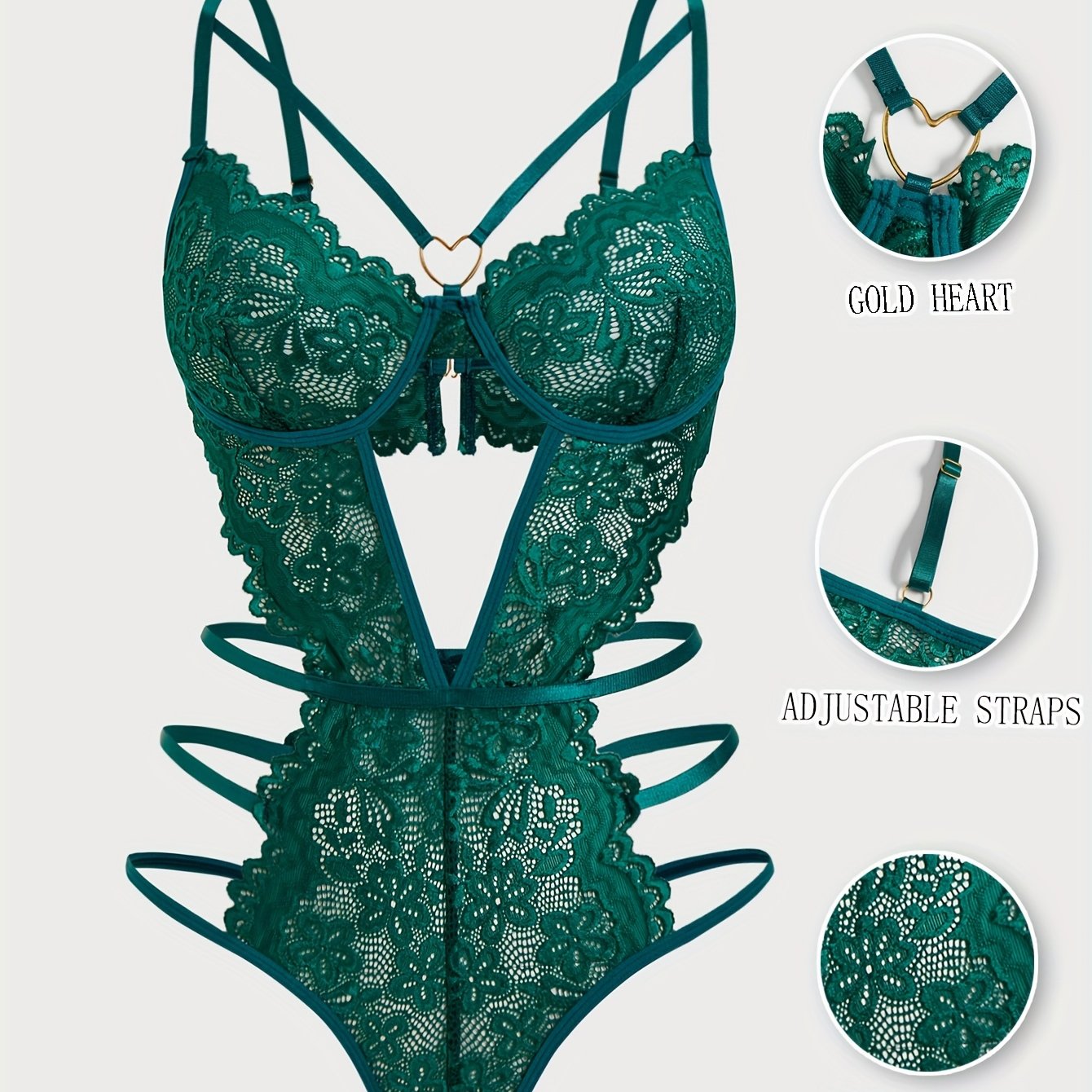 تيدي دانتيل مزخرف