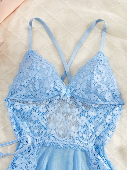 فستان ميني بتصميم زهور