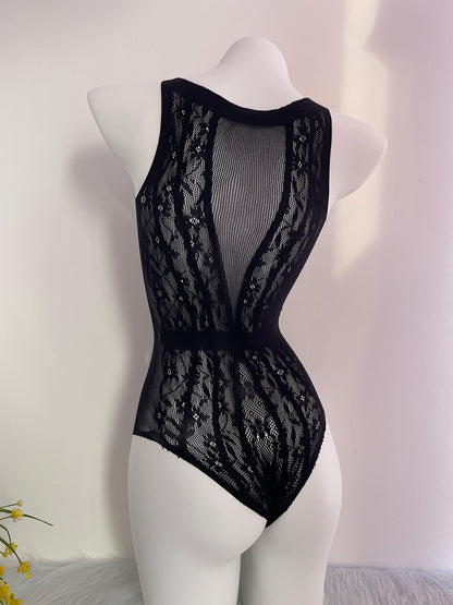 بودي ستوكينغ شبكي للنساء - مقاس كبير