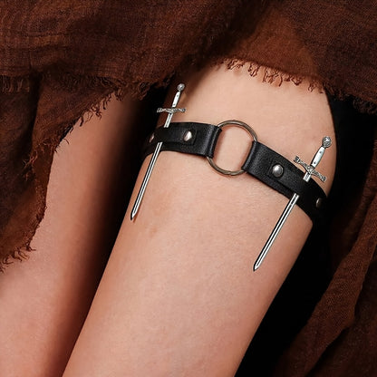 إكسسوار جورب قوطي قابل للتعديل