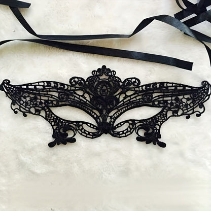 قناع وجه أسود أنيق للنساء