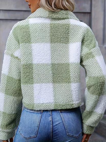 معطف تيدي نسائي مربع