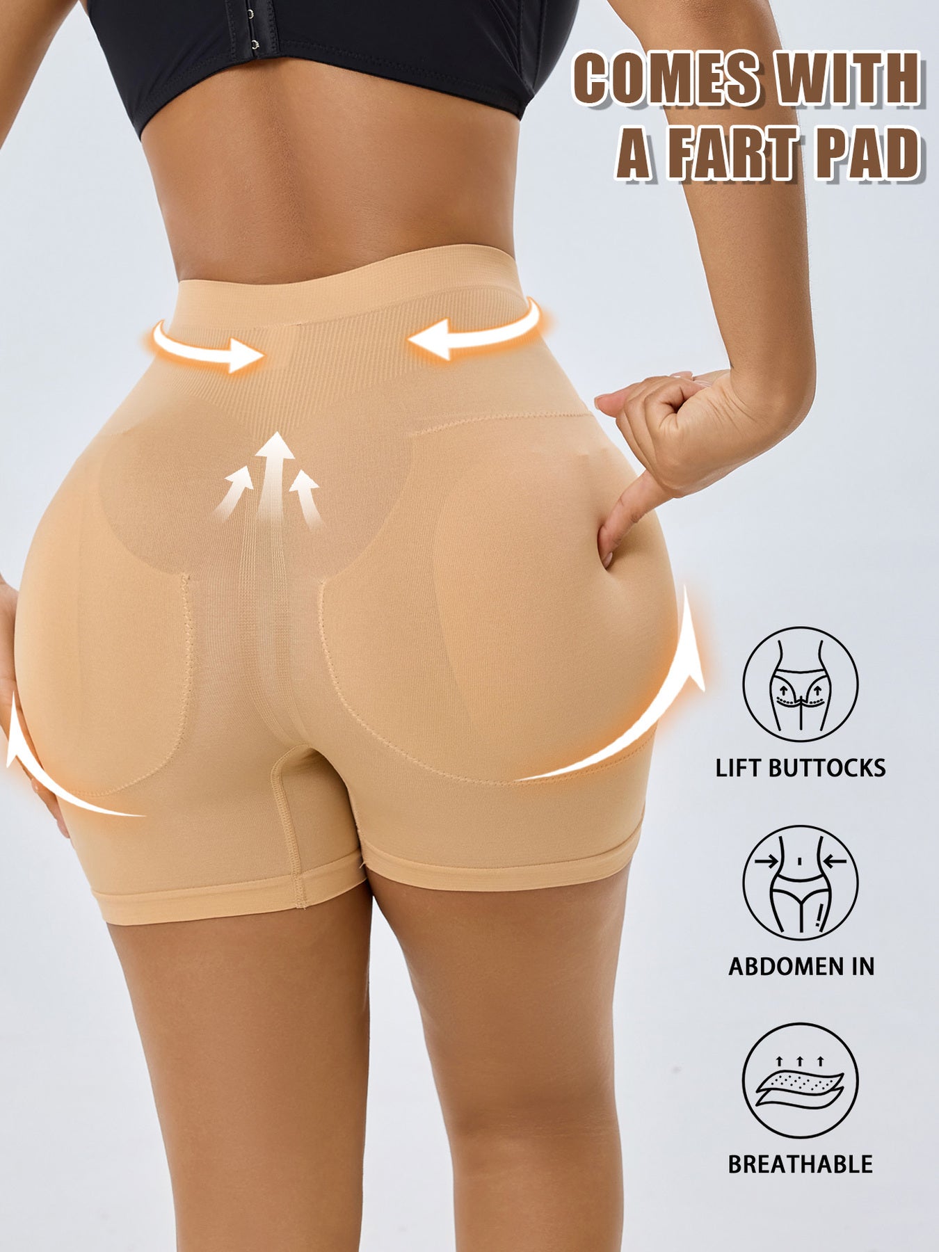 شورت تحكم في البطن للنساء