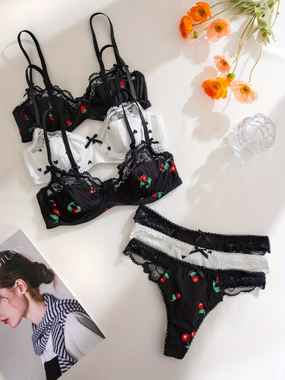 طقم حمالات صدر وشنطة نسائية