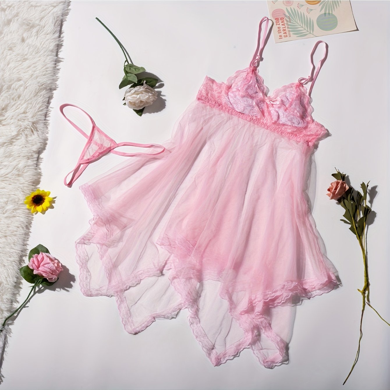 طقم نوم أنيق باللون البنفسجي