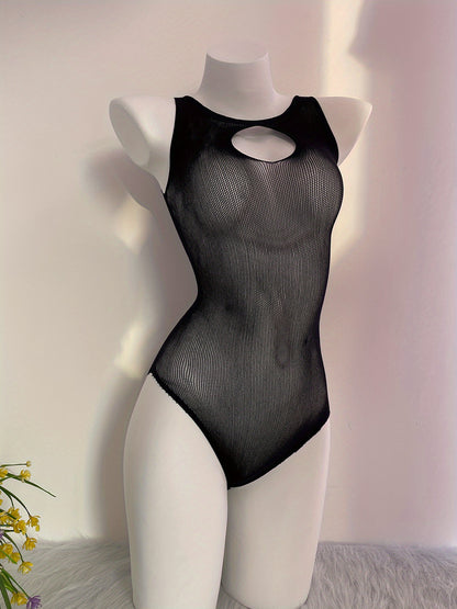 بودي ستوكينغ شبكي للنساء - مقاس كبير