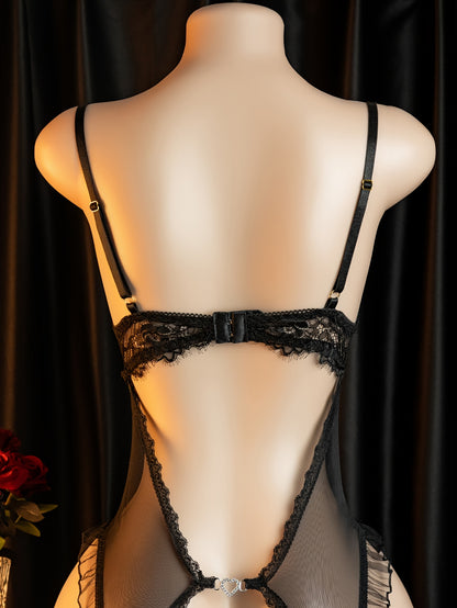 بودي سوت نسائي شفاف