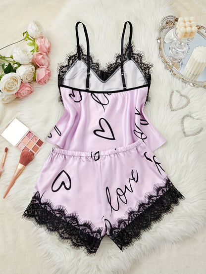 طقم بيجامة كاجوال بألوان متعددة