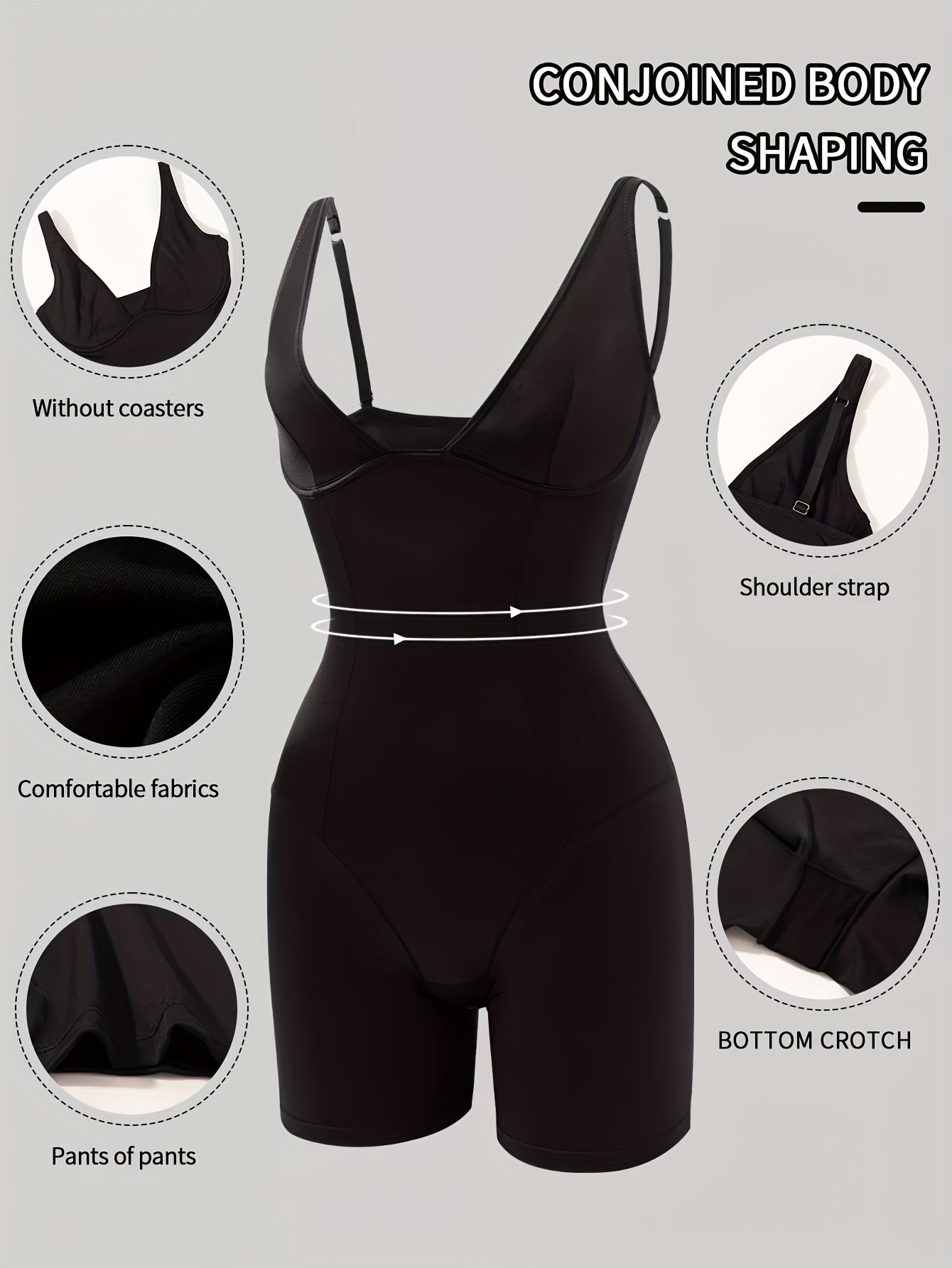 بدي نسائي كامل للجسم مع تحكم في البطن