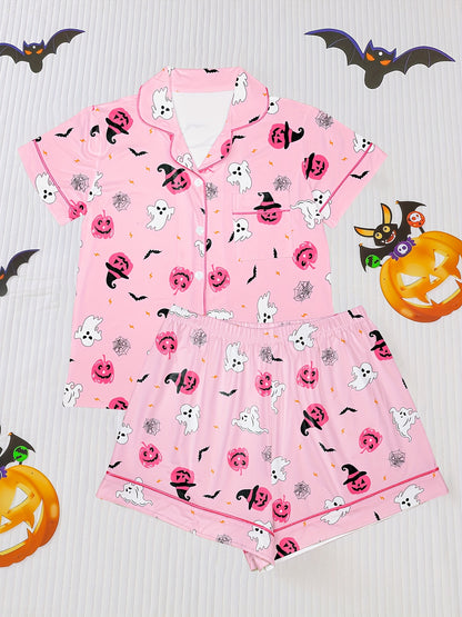 طقم بيجاما نسائي مهرجان الهالوين