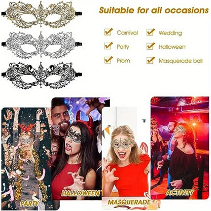 قناع عيون دانتيل 3 قطع