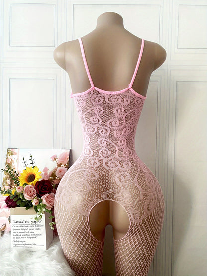 بدلة نسائية شفافة بحجم كبير