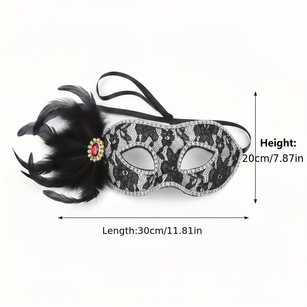 قناع ماسكرايد من الدانتيل