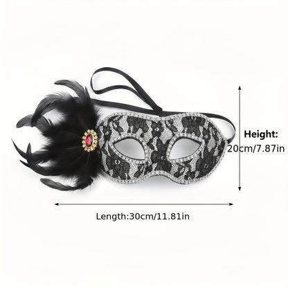 قناع ماسكرايد من الدانتيل