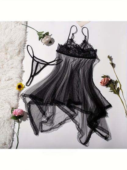 طقم نوم أنيق باللون البنفسجي