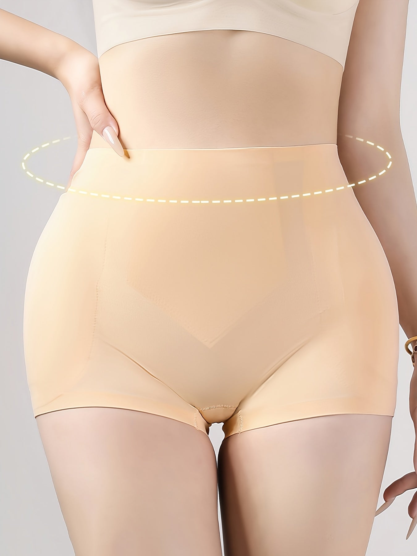 شورتات شكل الجسم النسائية عالية الخصر