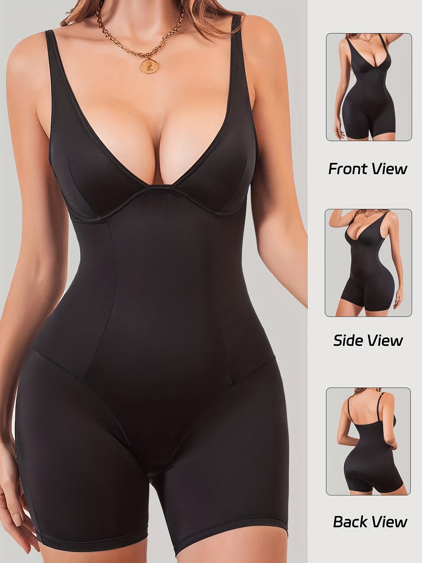 بدي نسائي كامل للجسم مع تحكم في البطن