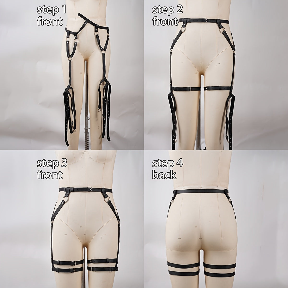 حزام فخذ نسائي PU