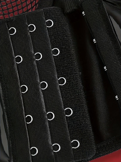 صدرية دعامات مزدوجة سوداء