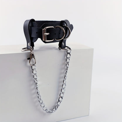 سلاسل كاحل جلد صناعي نسائية