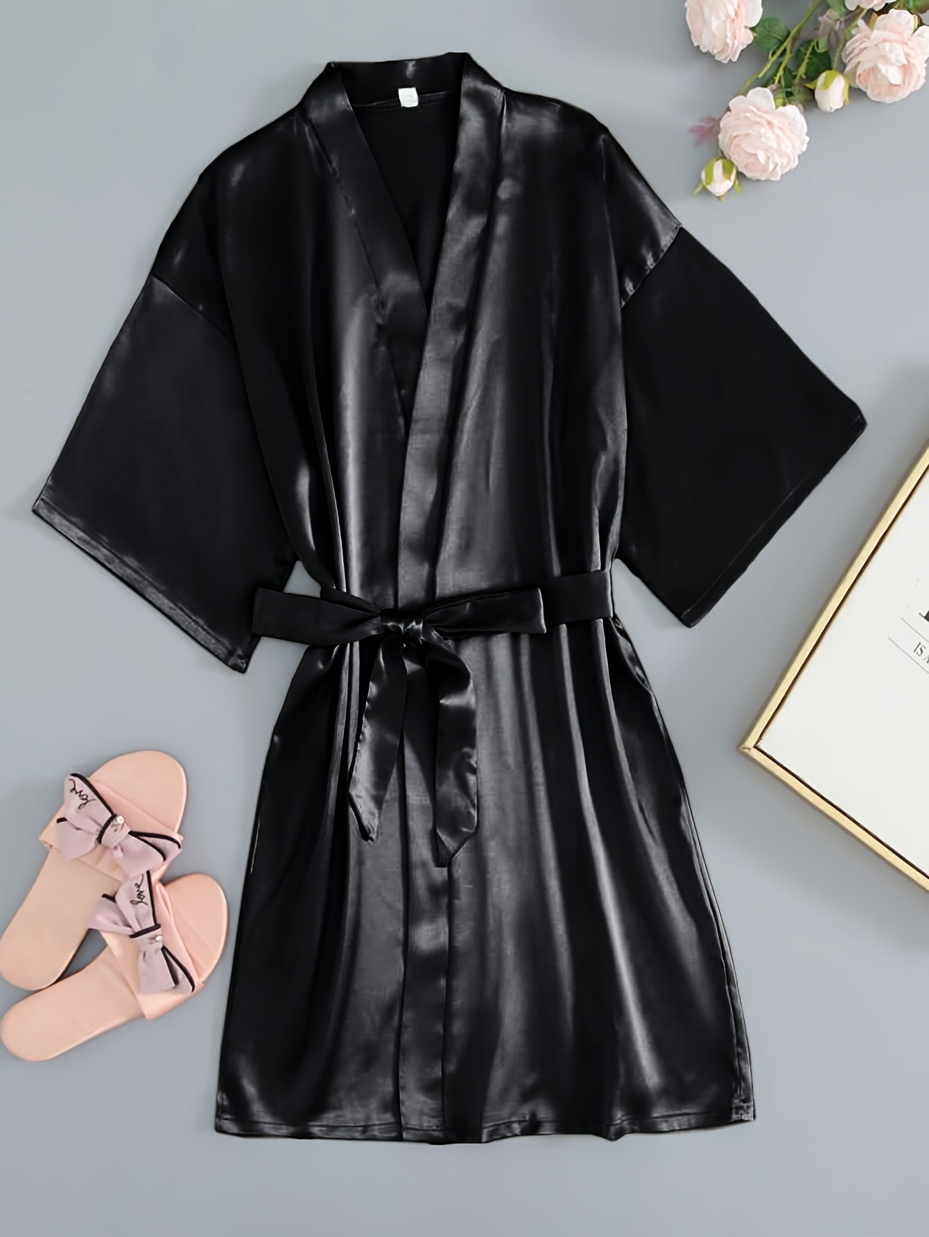 روب بأكمام ثلاثة أرباع