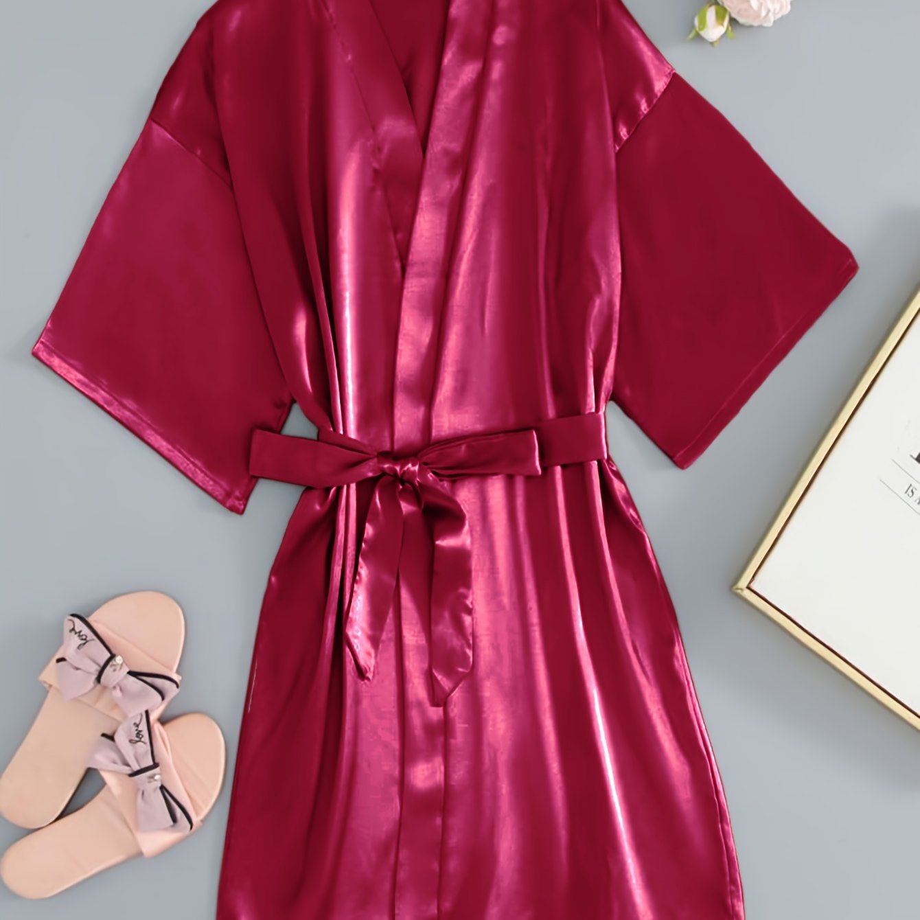 روب بأكمام ثلاثة أرباع