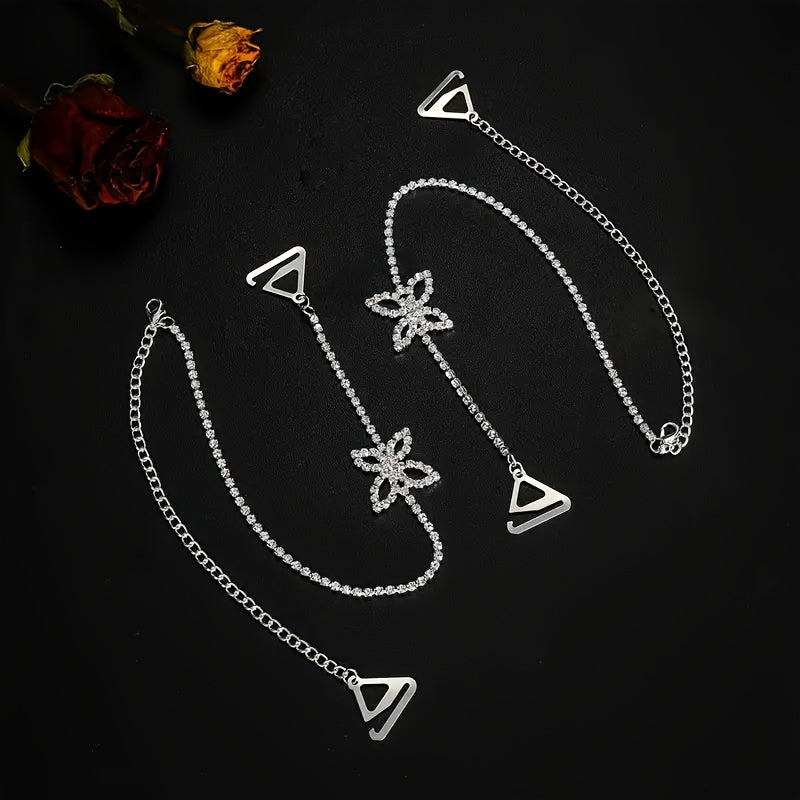 أكسسوار مزدوج بأكتاف فراشة