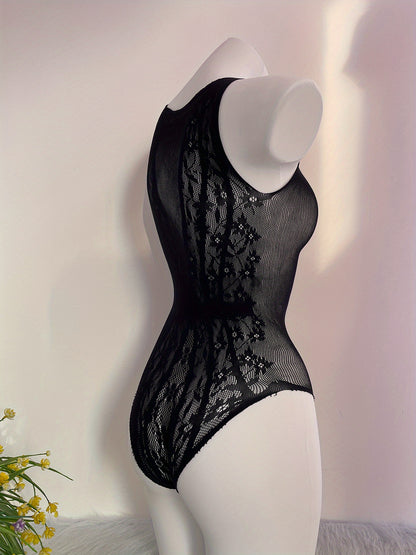 بودي ستوكينغ شبكي للنساء - مقاس كبير