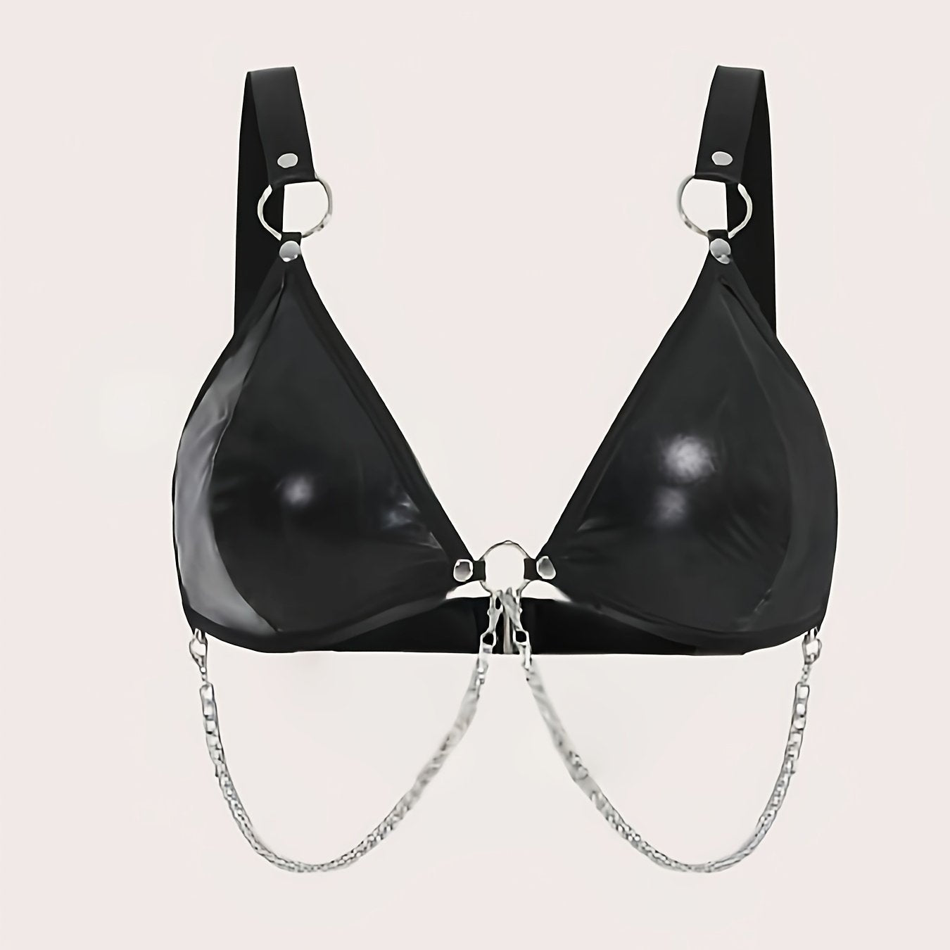 صدرية نسائية مثيرة من الجلد الصناعي