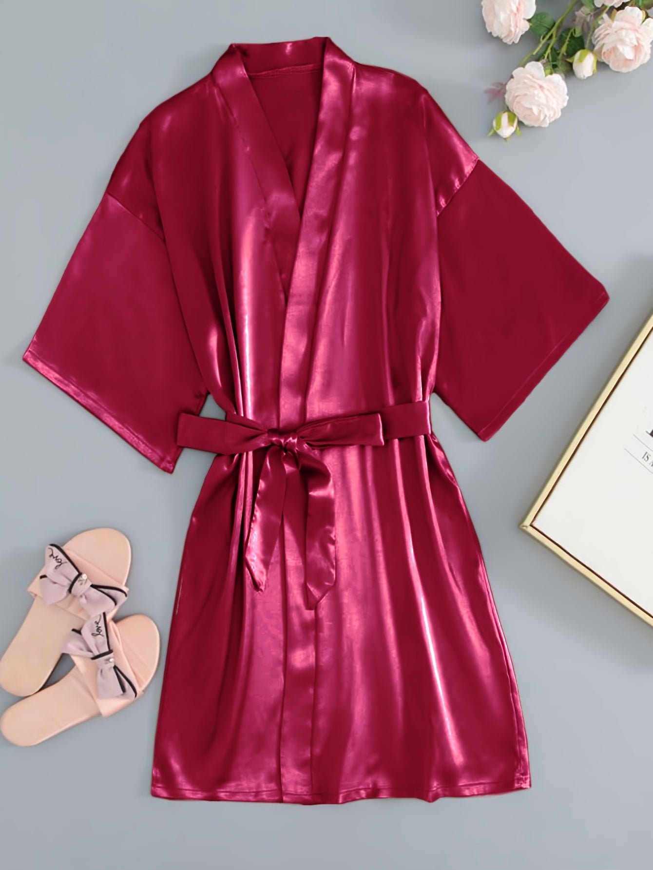 روب بأكمام ثلاثة أرباع