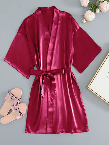 روب بأكمام ثلاثة أرباع