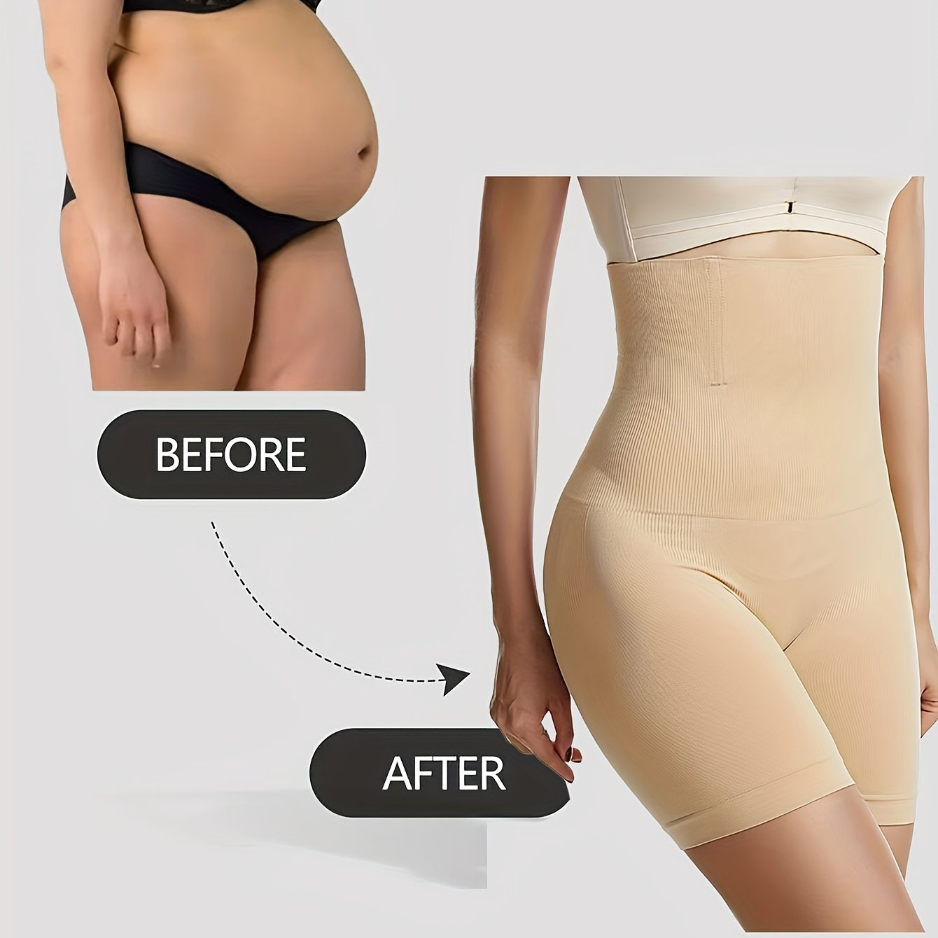 شورت نسائي مرتفع الخصر