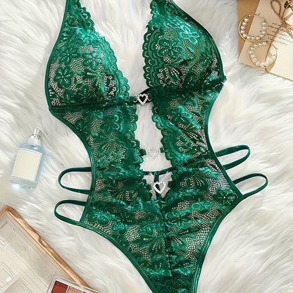 بودي سوت دانتيل فاخر - (توصيل سري ومجاني 📦)