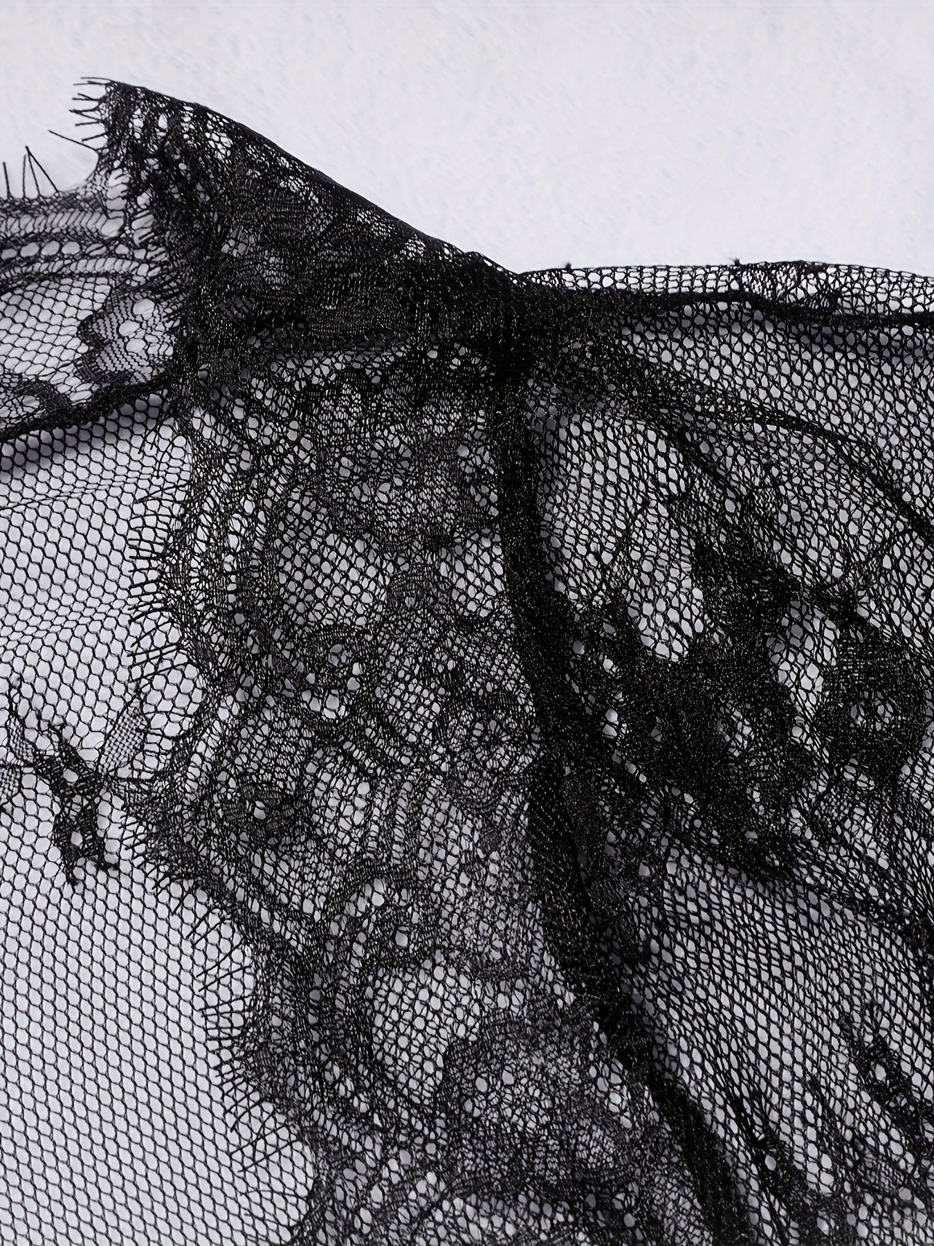 فستان نائم نسائي أسود أنيق