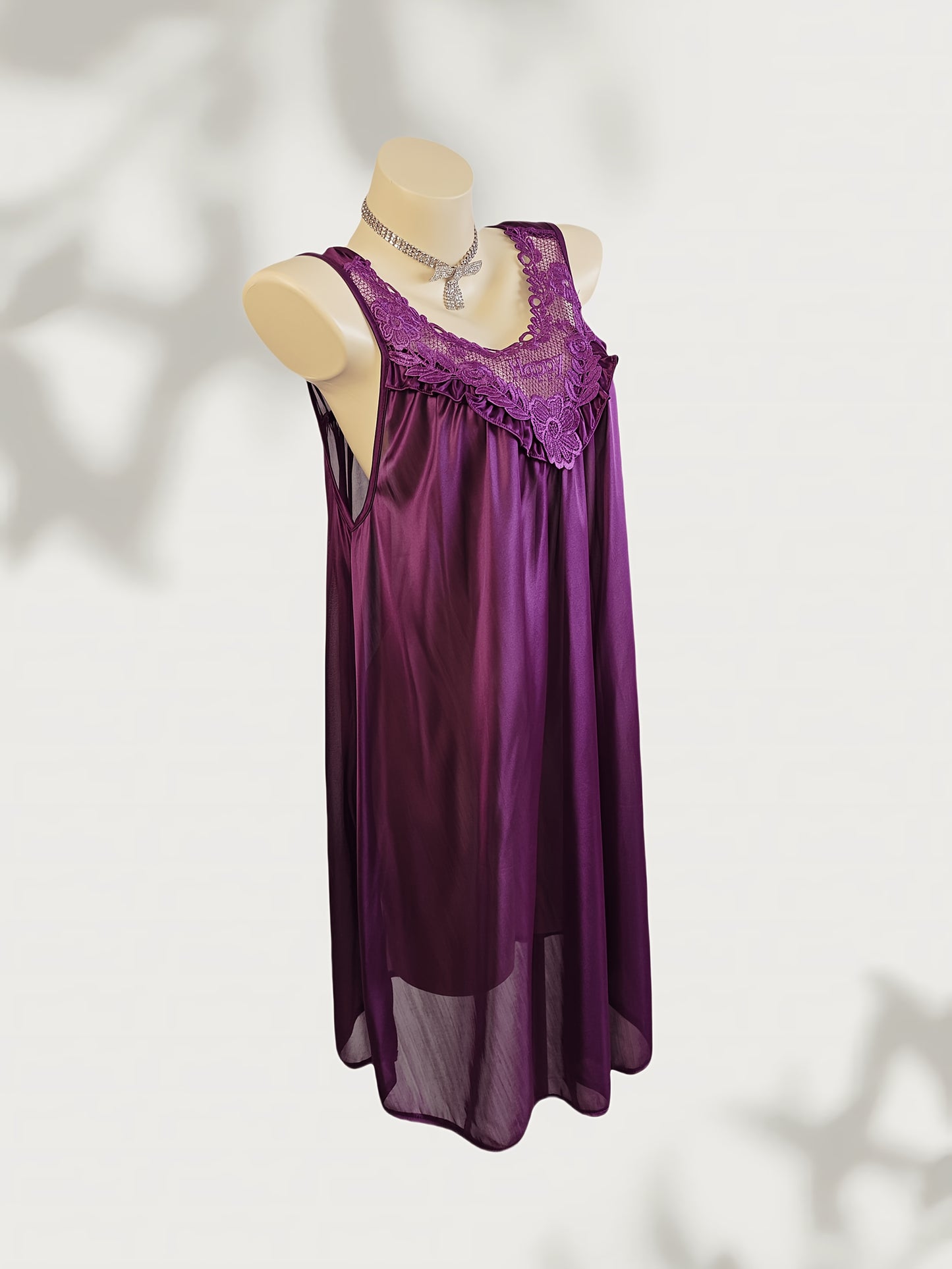 فستان نوم نسائي قابلة للاستخدام - وردي