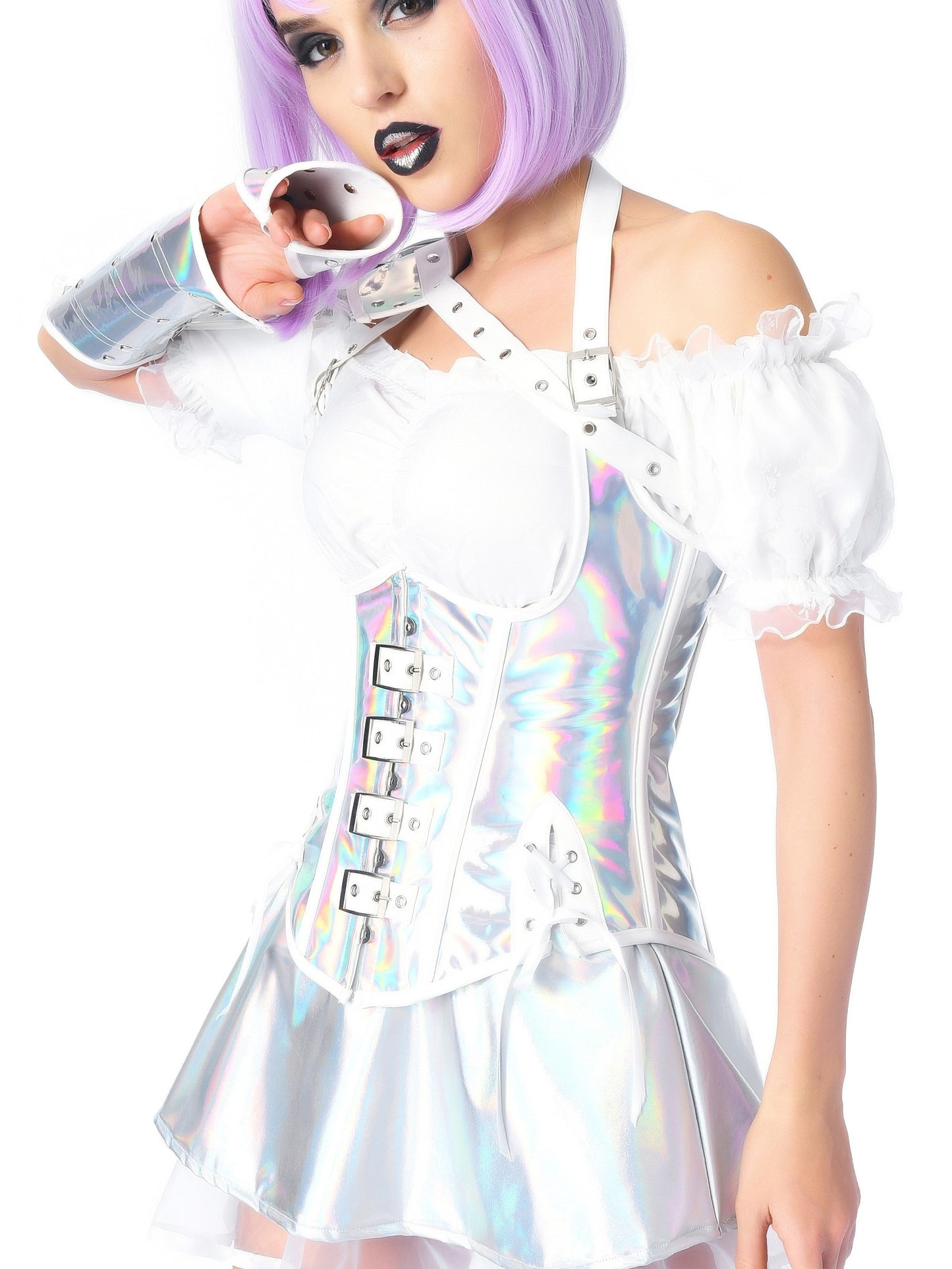 كورسيه نسائي بنمط قوطي