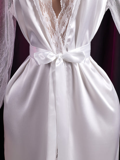 روب دانتيل أنيق