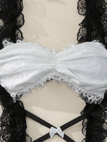 بدلة داخلية مثيرة بتصميم مفتوح