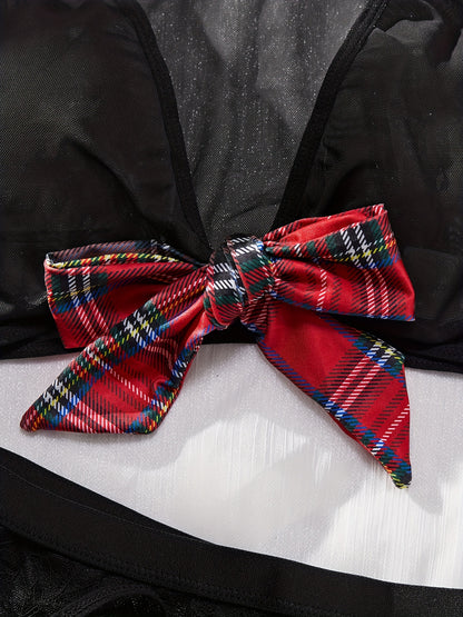 مجموعة لانجري نسائية 3 قطع