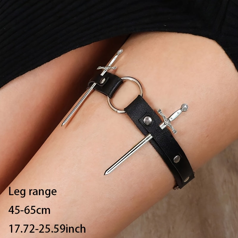 إكسسوار جورب قوطي قابل للتعديل