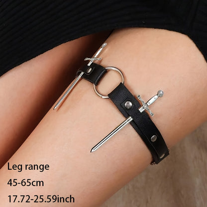 إكسسوار جورب قوطي قابل للتعديل