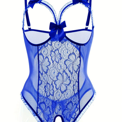 بدلة نسائية مثيرة بقصة دانتيل